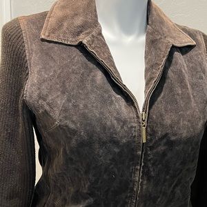 Fabio Leather Jacket Large in Chocolate brown Vintage - Beautiful Condition